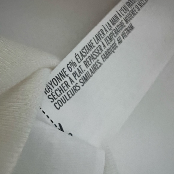 Forever21 White Sleeveless Tie-Front or back Top Size Medium - Picture 6 of 6